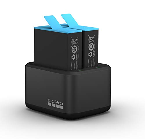 Amazon | 【GoPro公式】 デュアルバッテリーチャージャー HERO9/10